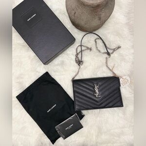 Saint Laurent ENVELOPE Mini CHAIN BAG